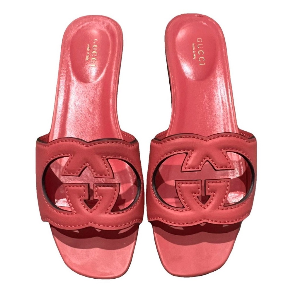 Gucci Sandal - interlocking GG- Size 38.5